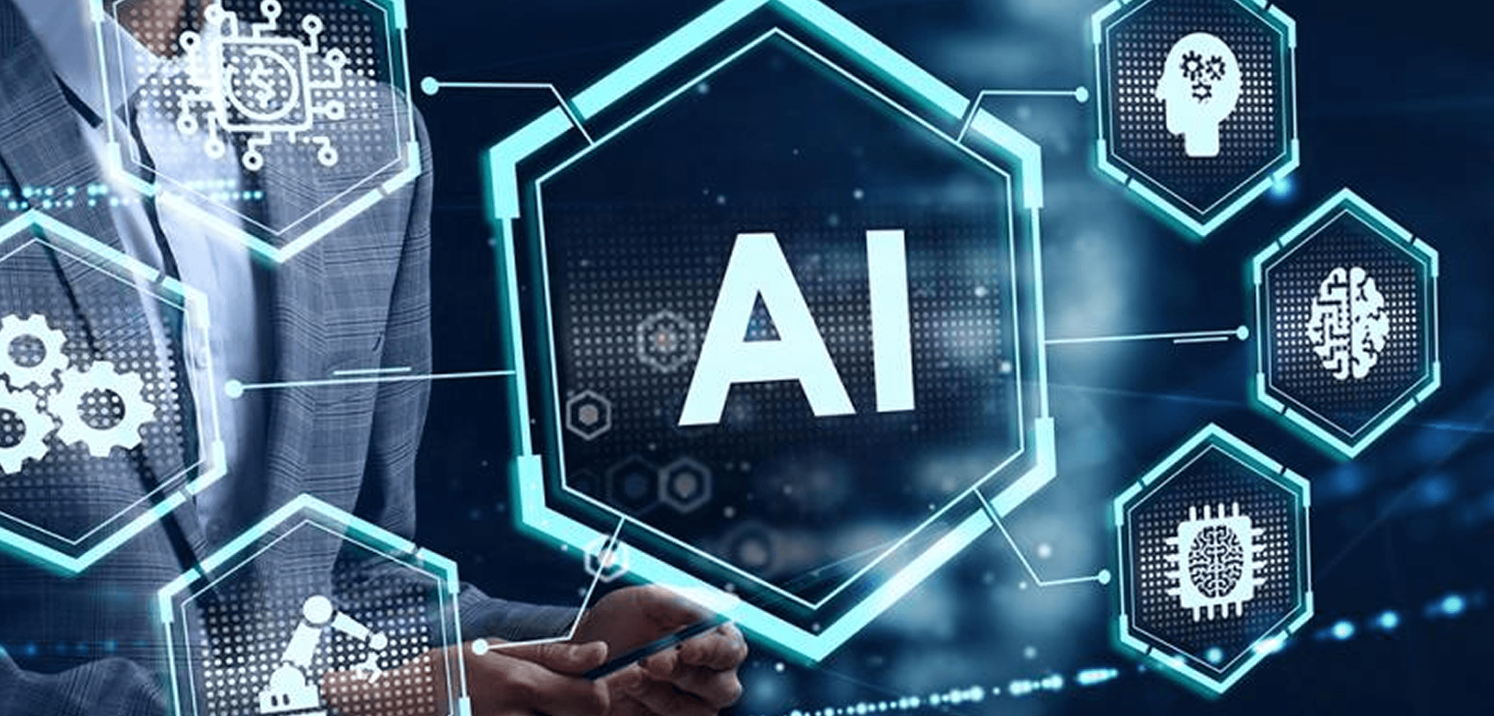 AI integration concept graphic